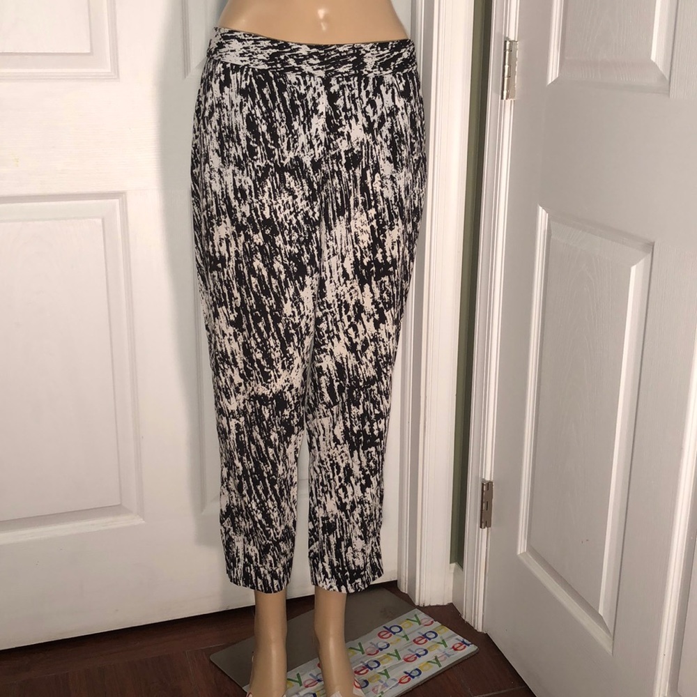 DKNYC Black & White Pants 4